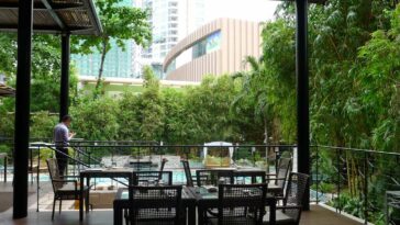 Poolside Lunch at Cebu Marriott