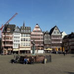 Some of the timber-framed houses on Romerberg