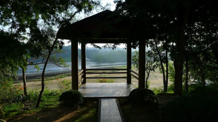 Viewing deck at Baluarte Ruins