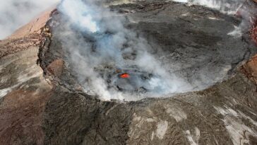 Kilauea Volcano in Hawaii