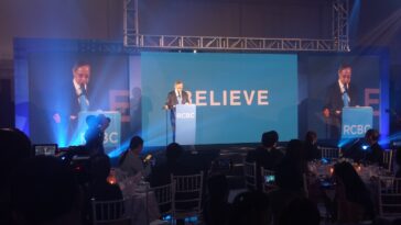 RCBC President and CEO Gil A. Buenaventura heads the launching of the new tagline.