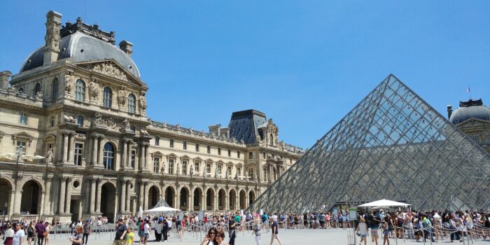 The Famous Glass Pyramid