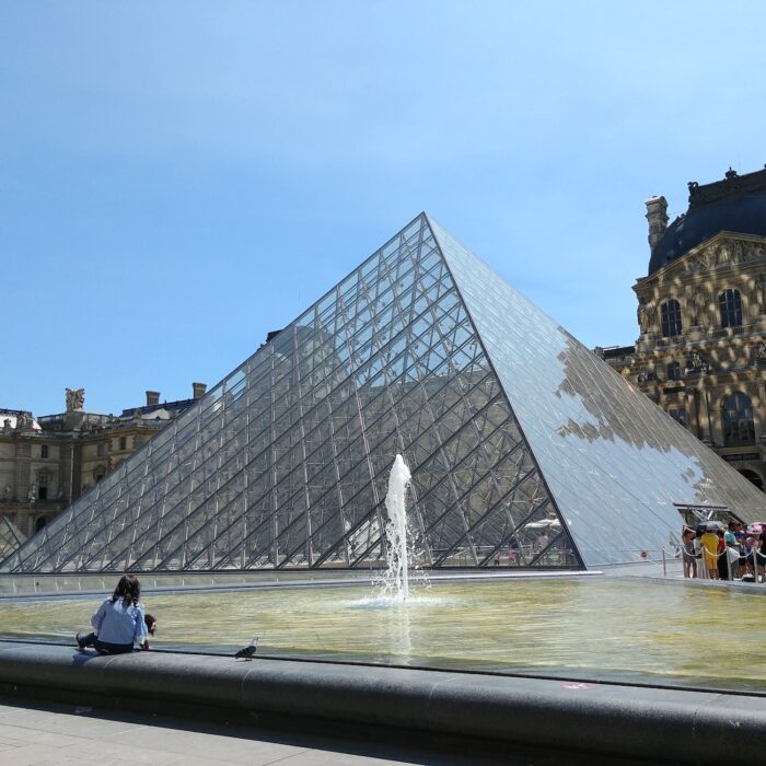 The Glass Pyramid of Paris