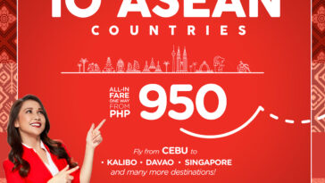ASEAN Promo from as low as P950