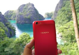 My OPPOF3Red in Coron Palawan