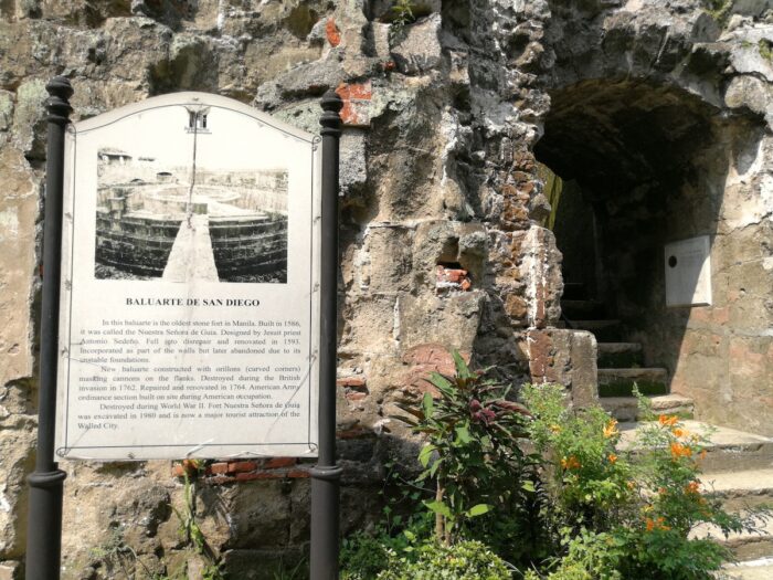 Baluarte de San Diego Historical Marker