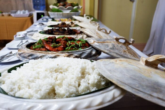 Food Containers made from Marble