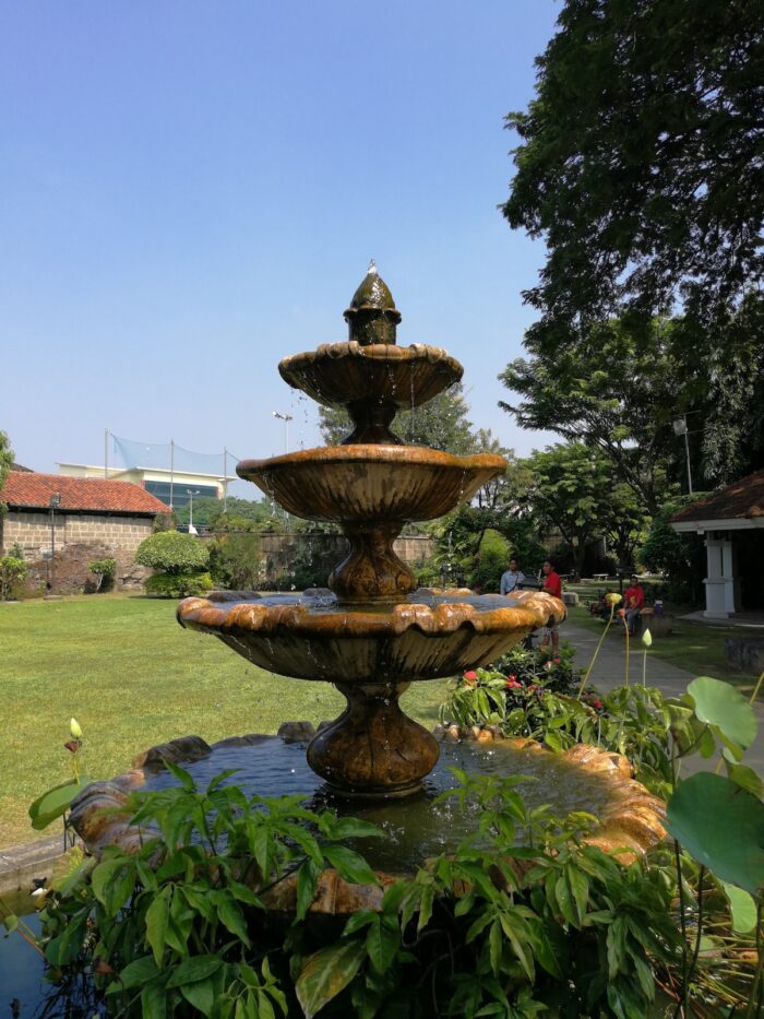 Fountain inside Baluarte de San Diego