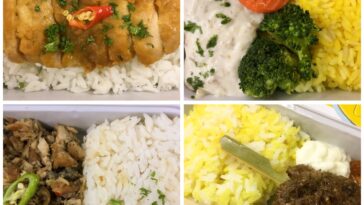 From pasta to oriental noodles, all meals are packed with the strictest standards of sanitation.