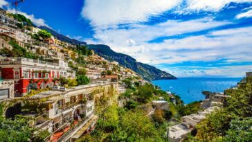Panoramic view of Positano