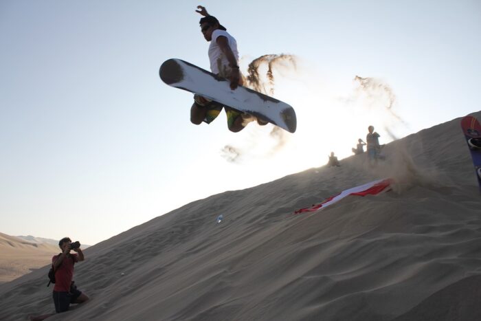 Sandboarding in Huacachina Village