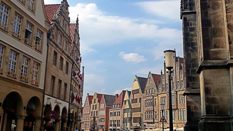 Looking at Prinzipalmarkt for the first time