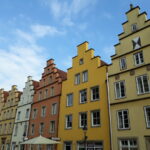 Postcard-worthy buildings in Osnabrück, on the Marktplatz