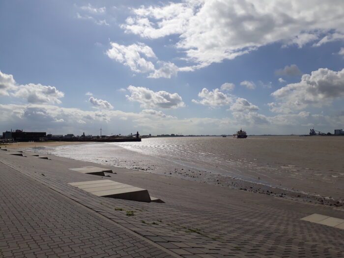 Seaside view, to my left