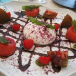 tomato salad with fresh mozzarella
