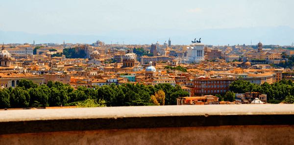 A view from Gianicolo