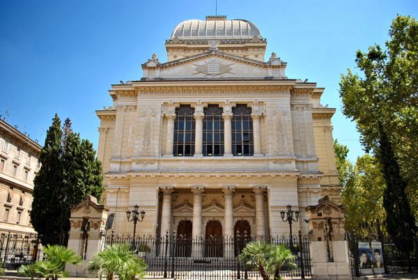A view of Synagogue inside the Jewish Ghetto