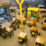 Dining Area at Boxed Up Food Park in Davao City