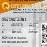 Example of LGU issued PWD ID in the Philippines