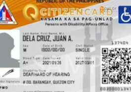Example of LGU issued PWD ID in the Philippines