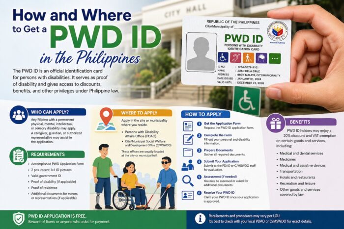 How and Where to Get a PWD ID in the Philippines