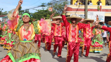 The grand street parade of MIMAROPA Festival
