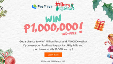 PayMaya Merry Millionaire Promo