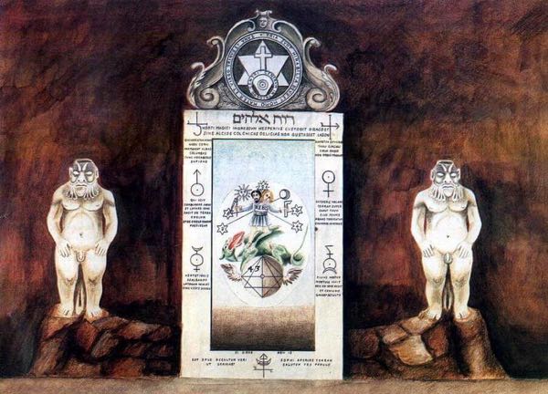The representation of Magic door