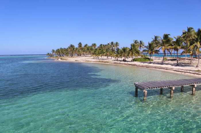Beach in Belize