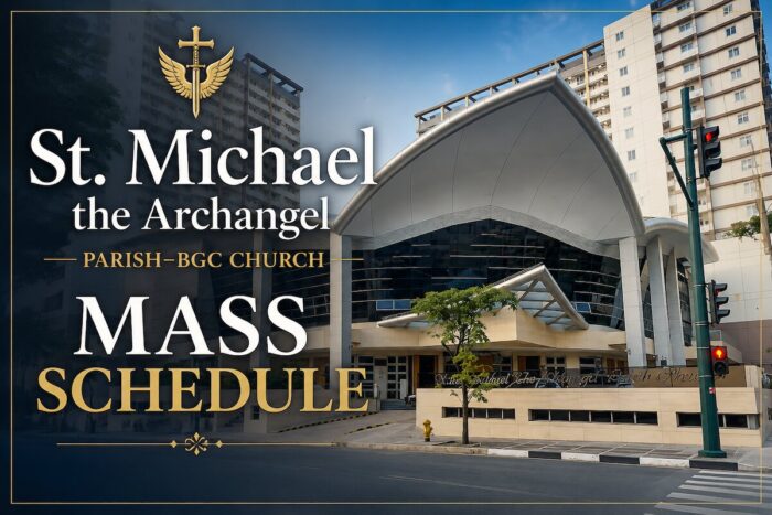 St. Michael the Archangel Parish–BGC Church Mass Schedule