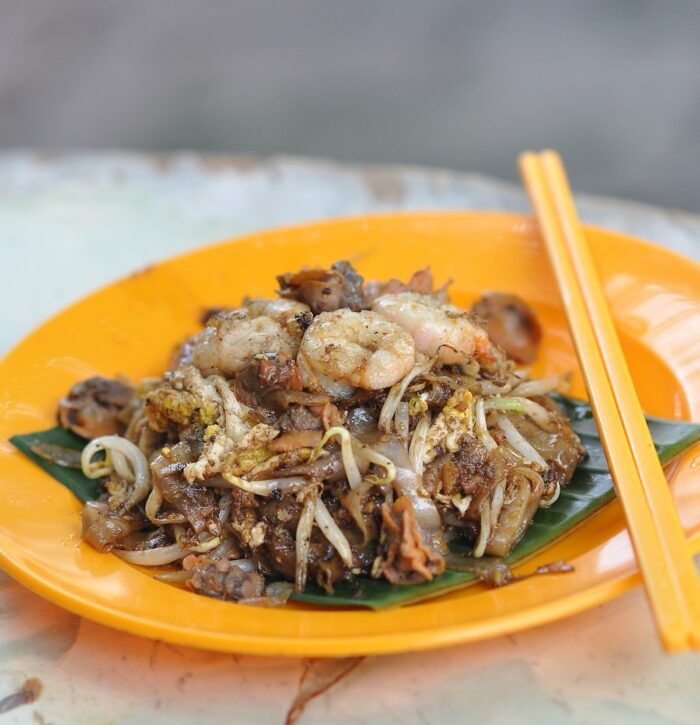 Char kway teow in Penang