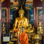 Novice Monk in Chiang Mai Thailand