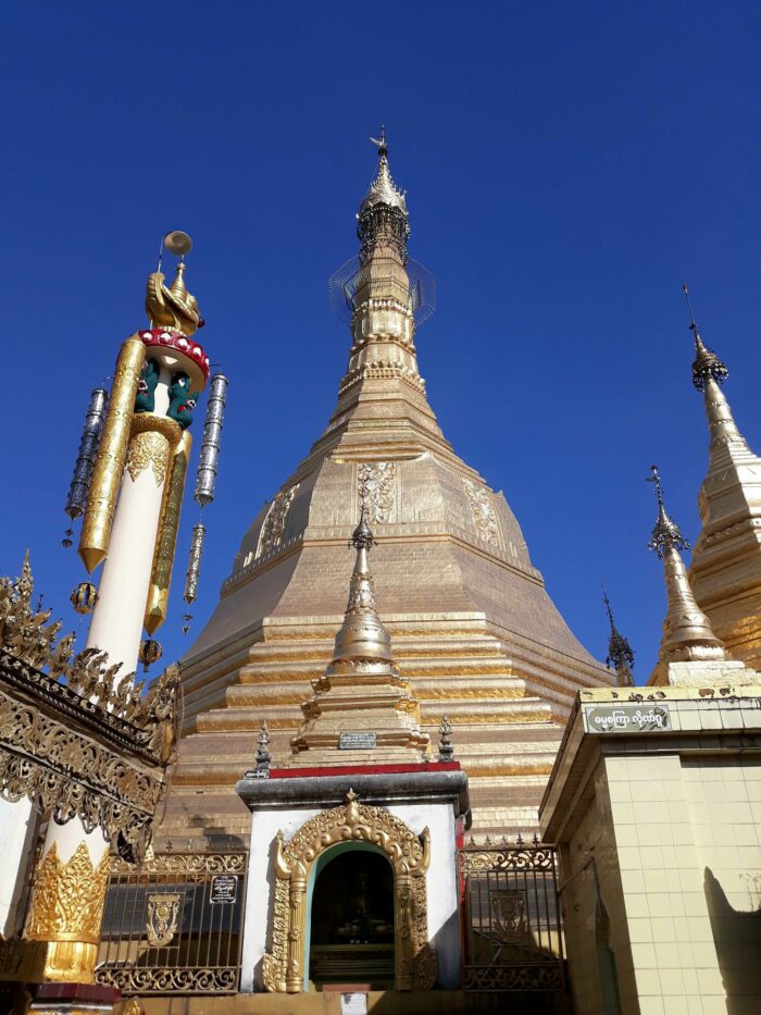 A closer look at the Sule Pagoda