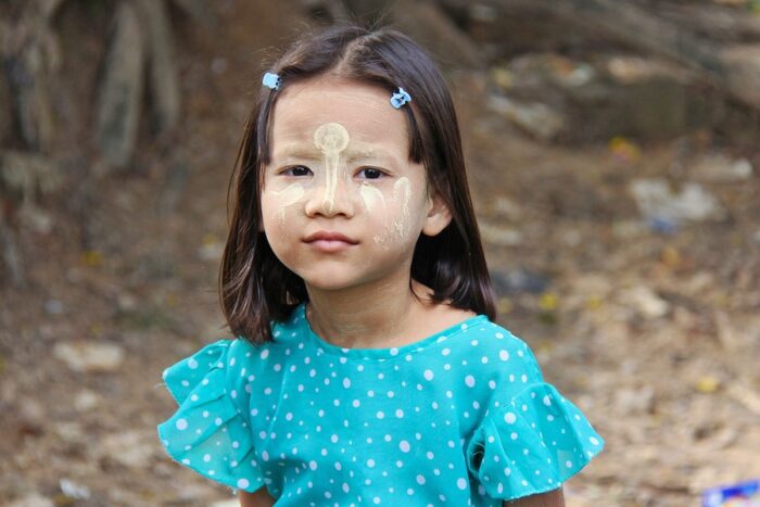 Girl in Yangon