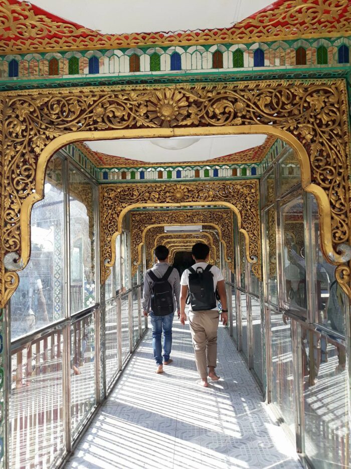 Inside Botataung Pagoda