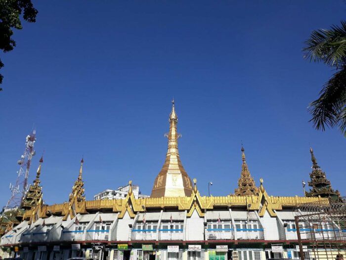 The Sule Pagoda