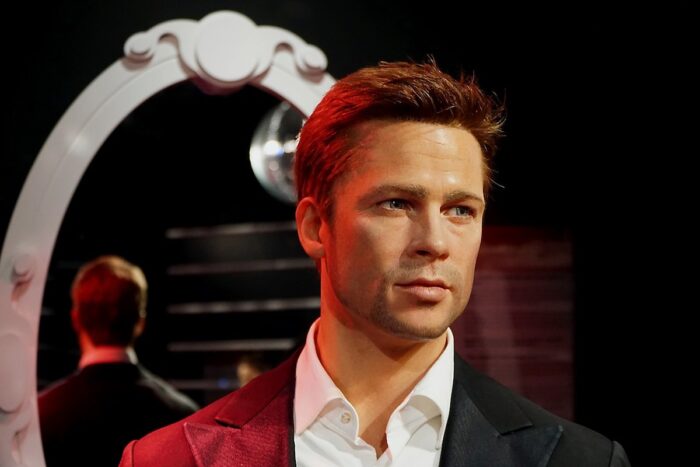 Brad Pitt Madam Tussauds Hong Kong