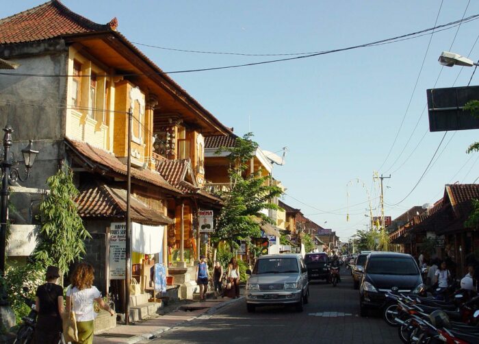 Monkey Forest Street in Ubud
