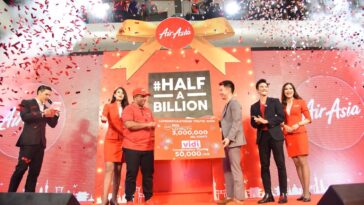 AirAsia Celebrates #halfabillion Guests