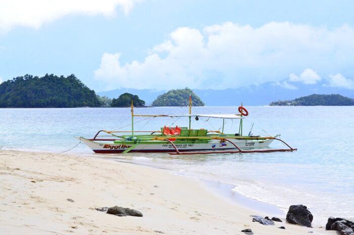 Beach in Port Barton Palawan