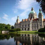 Neues Rathaus looking over the Maschteich