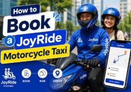 How to Book a JoyRide Motorcycle Taxi