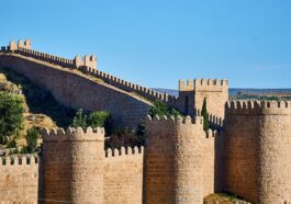 The Walls of Avila in central Spain