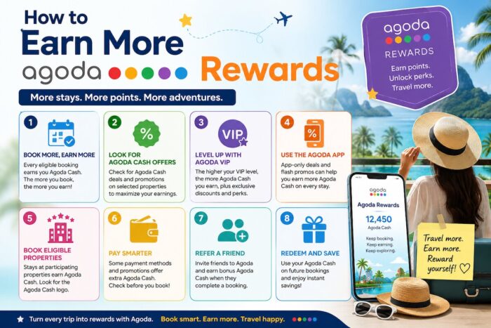 How to Earn More Agoda Rewards