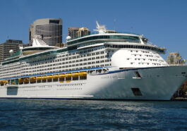 Voyager of the Seas in Sydney, Australia by Amnesiac86 via Wikipedia CC