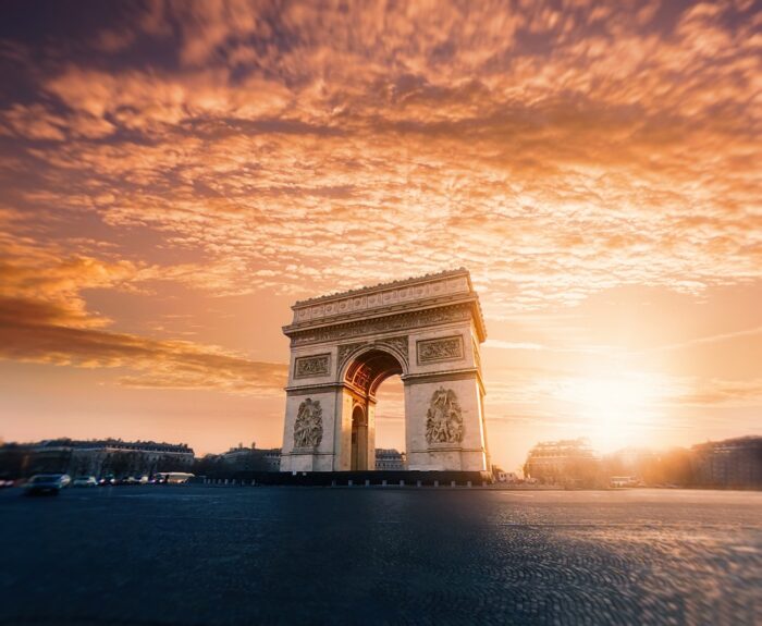Arc de Triomphe, Paris, France