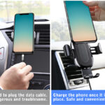 Baseus Wireless Fast Charger Gravity Car Mount