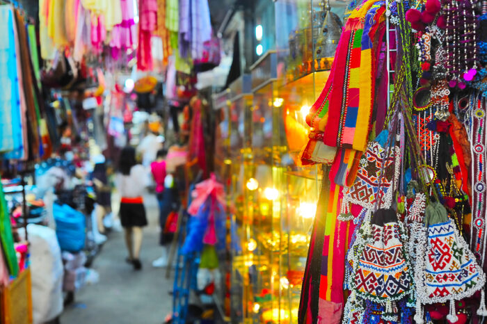 Chatuchak weekend market in Bangkok Thailand
