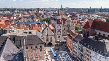 New Town Hall in Munich Germany