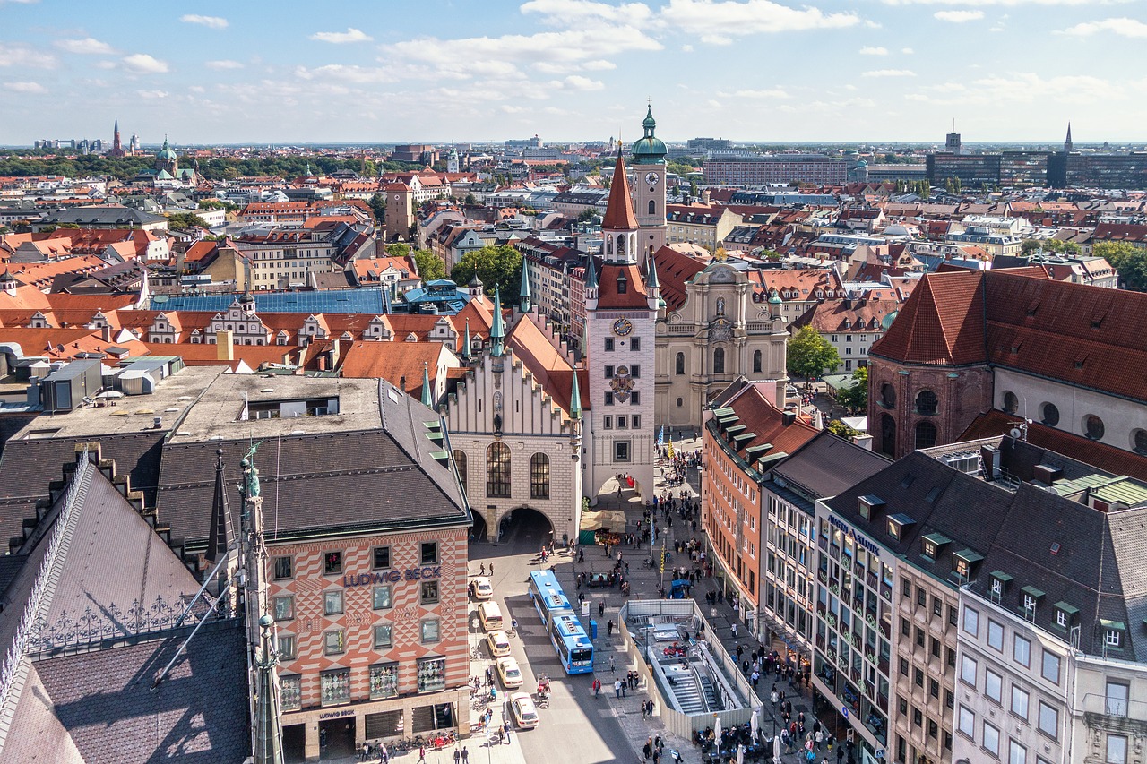 New Town Hall in Munich Germany